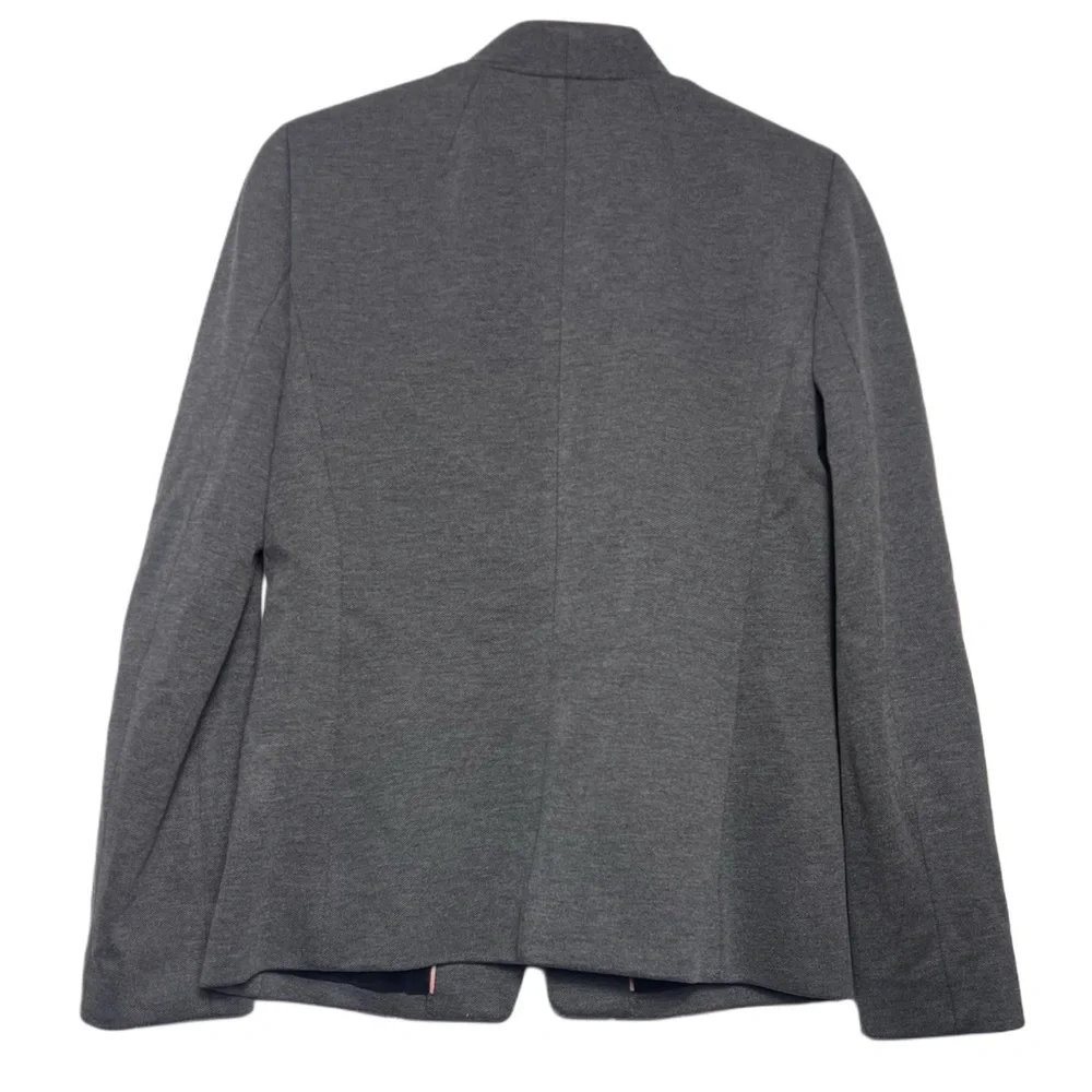JCrew Going Out Open Grey Blazer